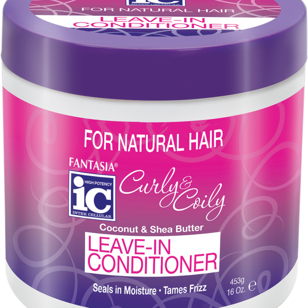 Curly & Coily Fantasia-IC Leave-In Conditioner for Defined Curls & Frizz Control 453g/15.98oz