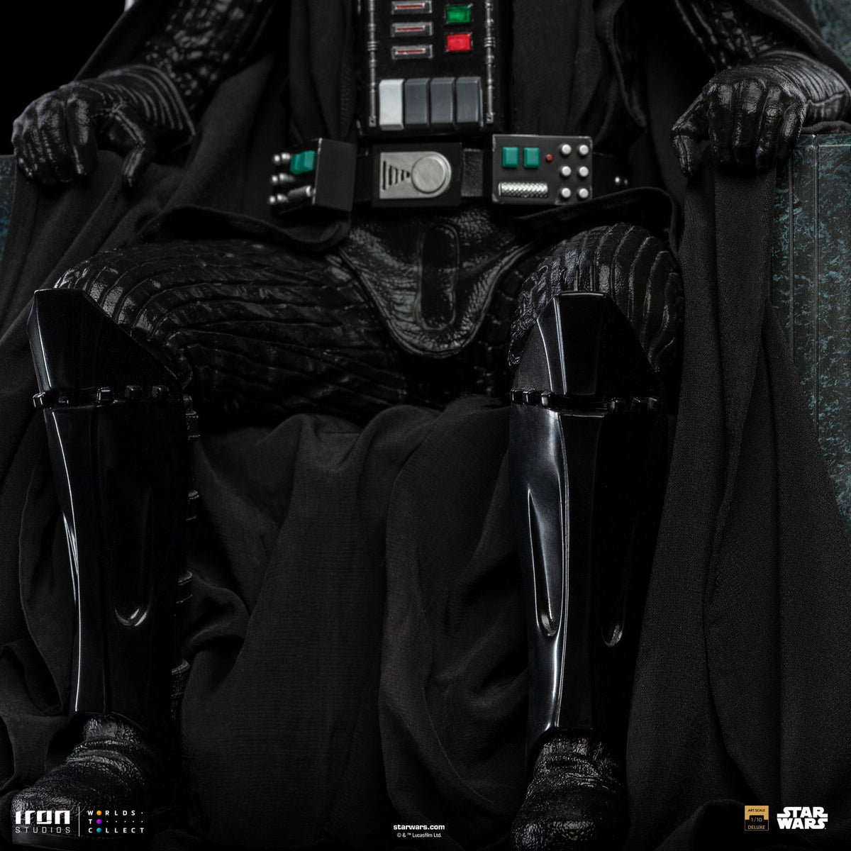 Statue Darth Vader on Throne - Star Wars: Obi-Wan Kenobi Series - Art Scale 1/10 - Iron Studios