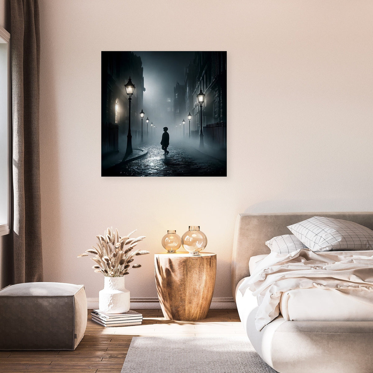 Lost in London Fog Canvas