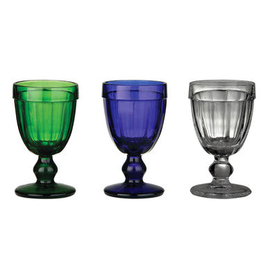 Vidrio Green Coloured Glass Sundae Goblet