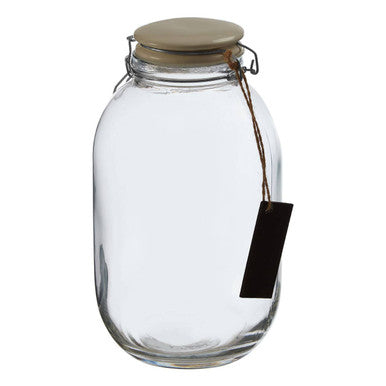Large Glass Storage Jar 4200ml | Grocer