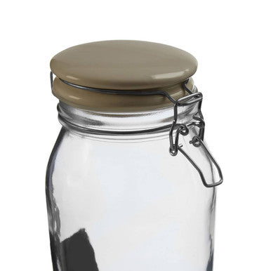 Glass Storage Jar 2000ml | Grocer