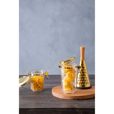 Gozo Jar With Gold Lid 800 Ml