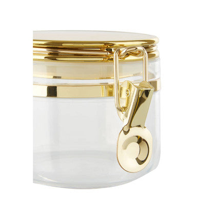 Jar with Gold Lid 450 Ml | Gozo