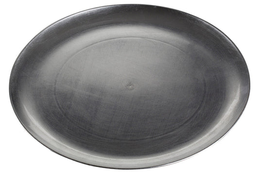 Silver Coupe Charger Plate | Paxton