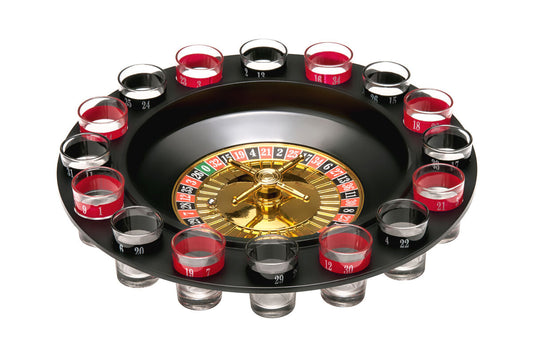 Roulette 16 Shot Glasses | Drinking Game