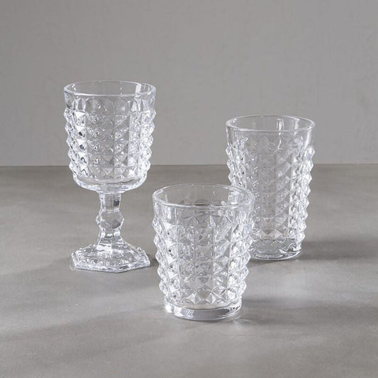 Set of Four Hi Ball Glasses | Pyramid