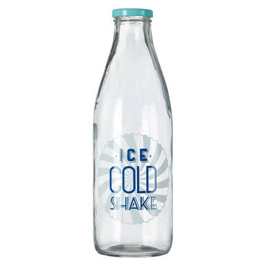 Dayla Glass Milk Bottle With  Screw Cap