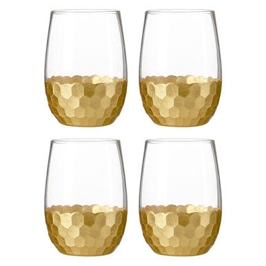 Set of Four Glass Tumblers | Astrid
