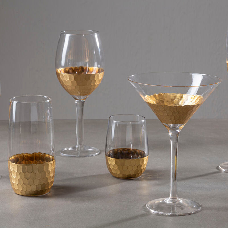 Set of Four Large Wine Glasses | Astrid