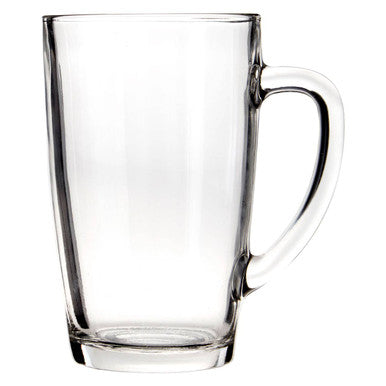 Clear Tall Glass Mugs Set of 4 | Euri