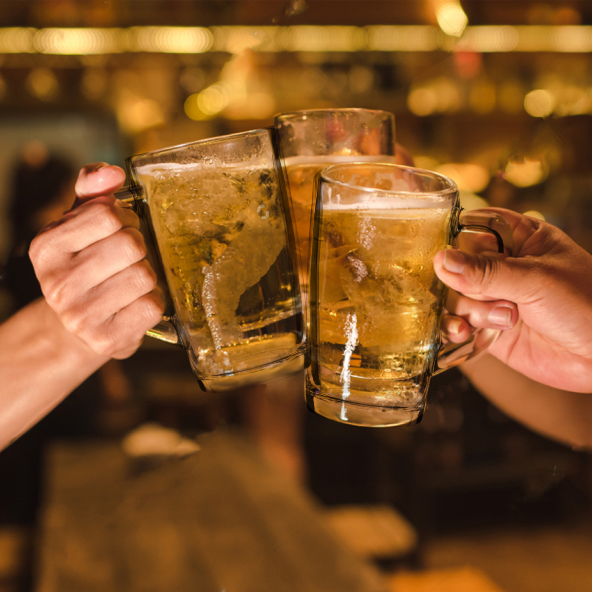 Clear Tall Glass Mugs Set of 4 | Euri