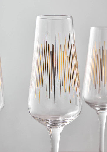 Champagne Glasses Set of 4 | Jazz