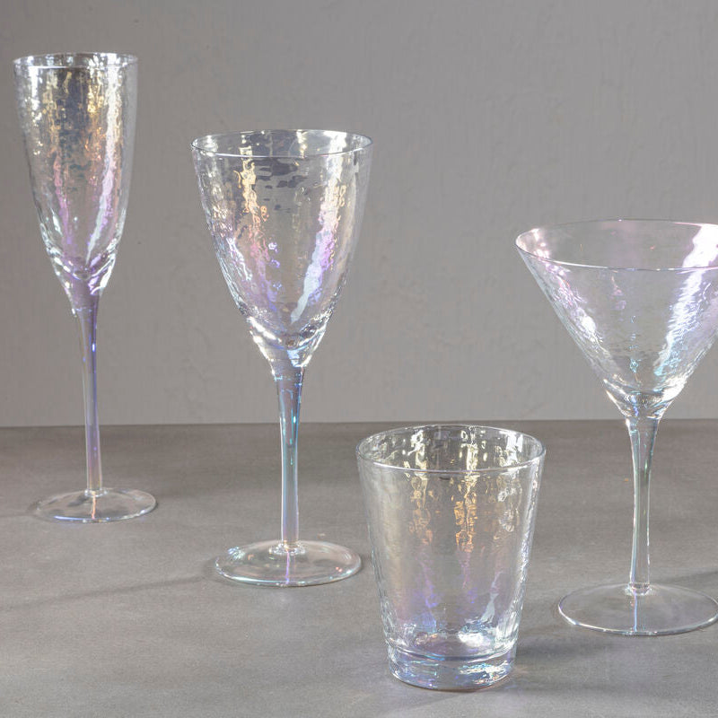 Aurora Set Of 4 Lustre Hi Ball Glasses