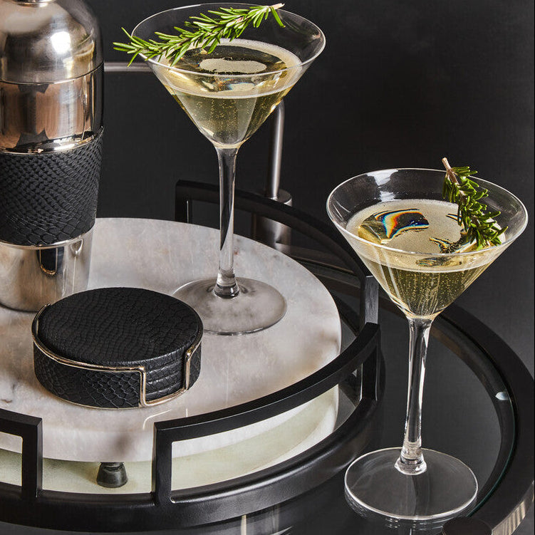 Set of 2 Martini Glasses | Mila