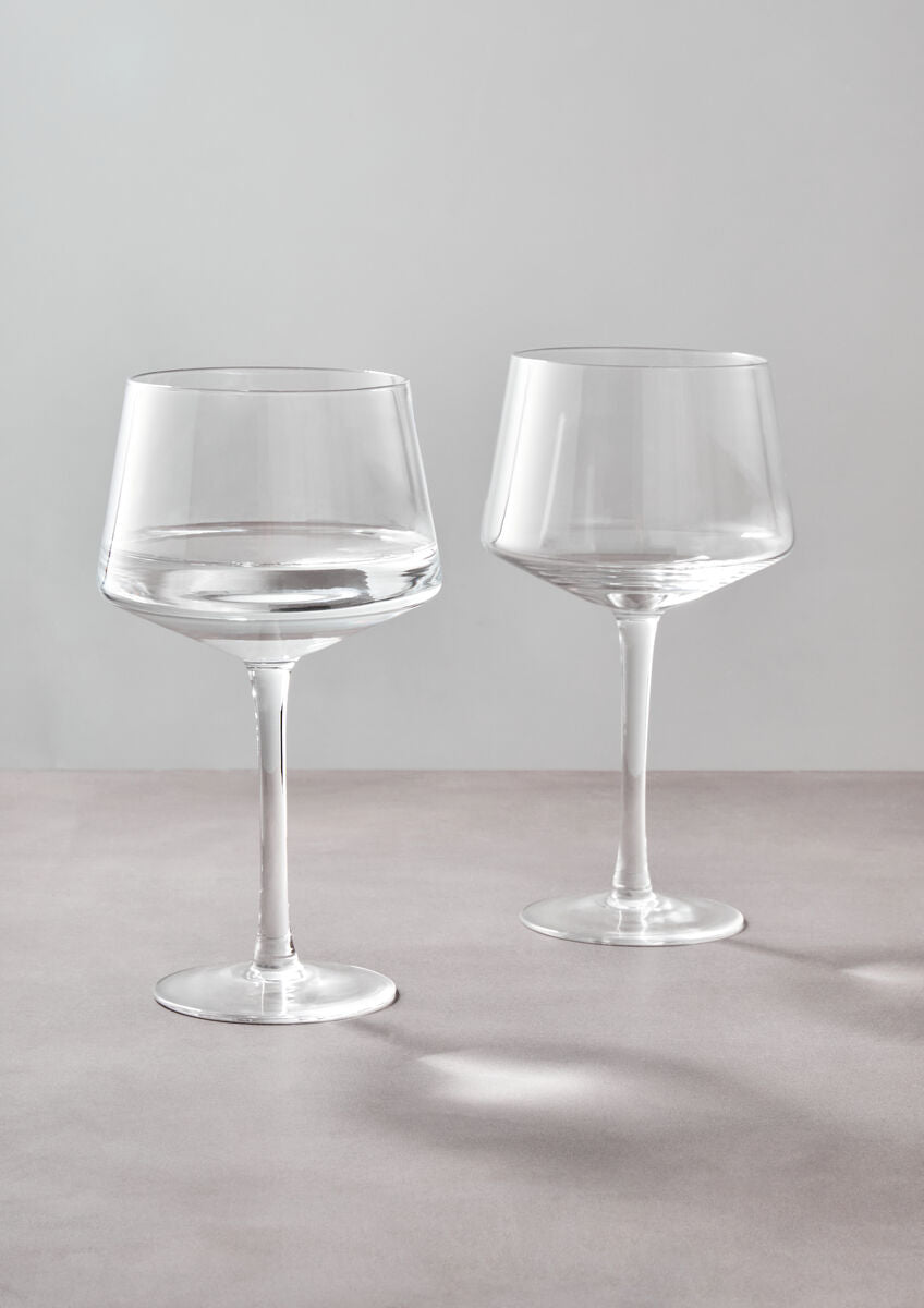 Mila Set Of 2 Tapered Gin Glasses