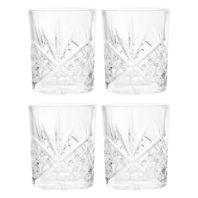 Set of 4 Crystal Tumblers | Beaufort