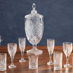 Set of 4 Crystal Large Tumblers | Beaufort