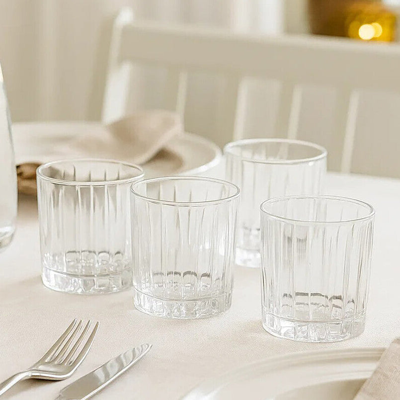 Set of 4 Crystal Large Tumblers | Beaufort