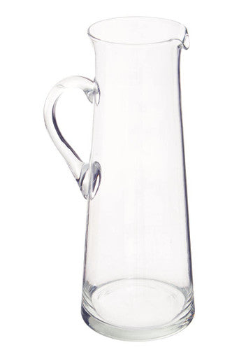 Ambra Clear Glass Pitcher with Pouring Spout