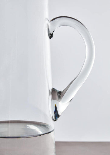 Ambra Clear Glass Pitcher with Pouring Spout