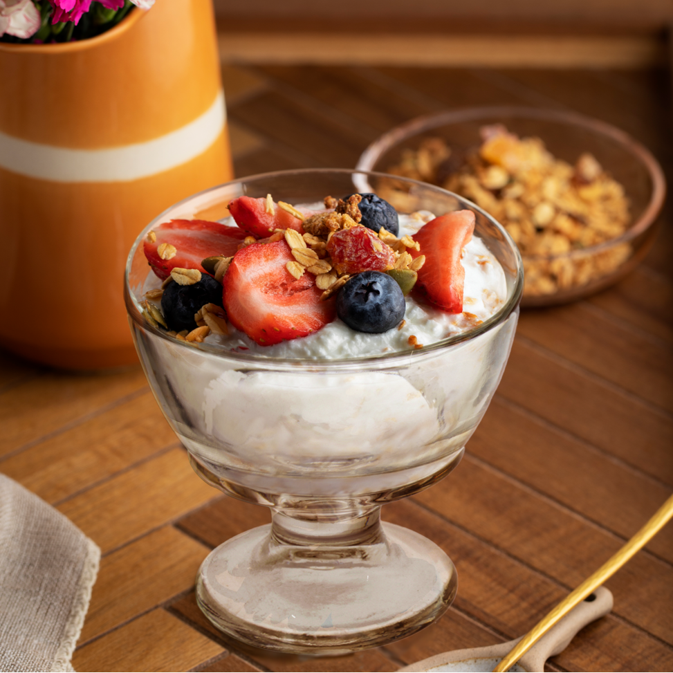 Set of Four Round Sundae Dishes | Torta