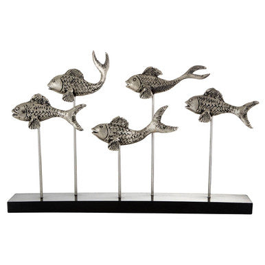 Faber School Of Fish Sculpture