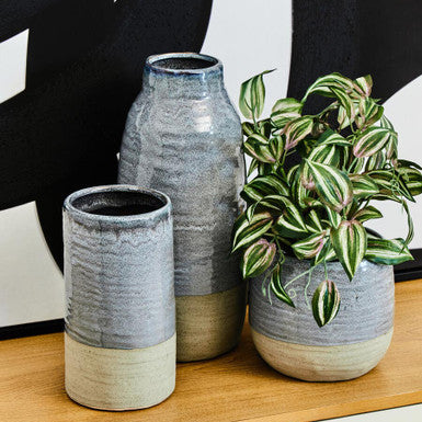 Caldera Large Grey Vase