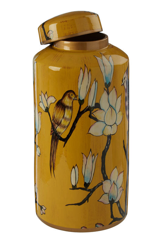 Tropical Ochre Large Ceramic Jar