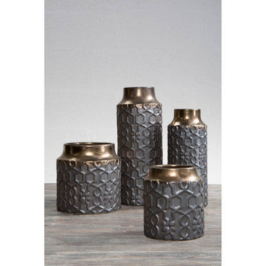 Complements Large Zircon Vase
