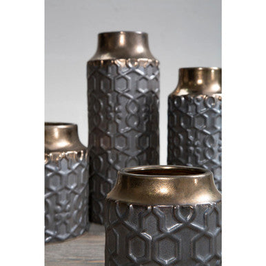 Complements Large Zircon Vase