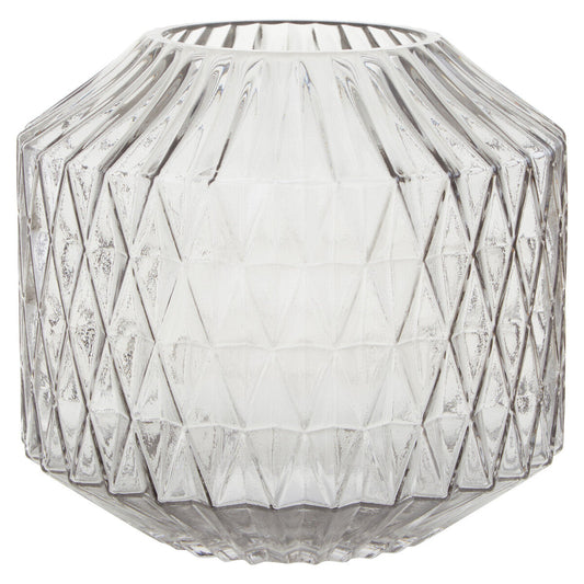 Large Grey Glass Vase | Brice