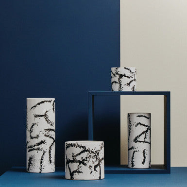 Sorrell Black And White Small Planter