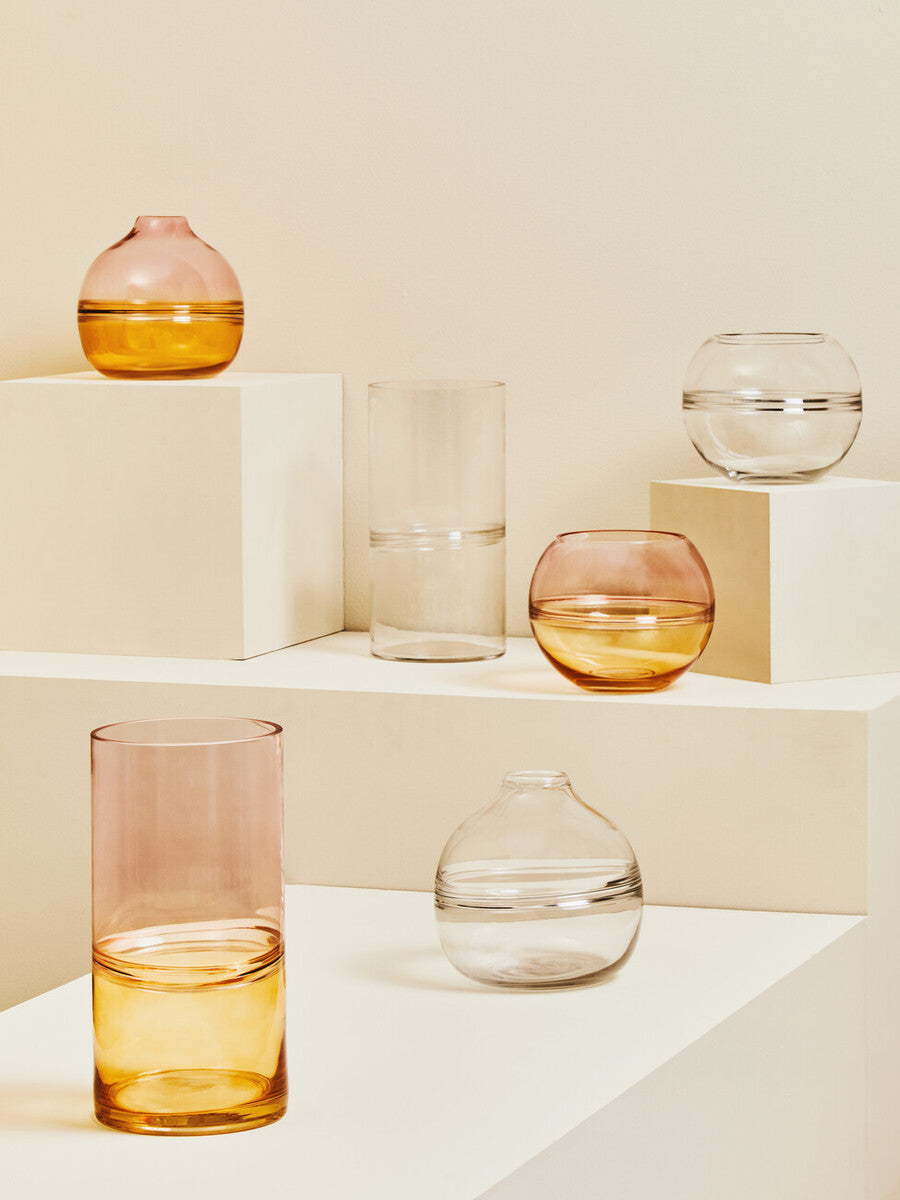 Optik Round Vase