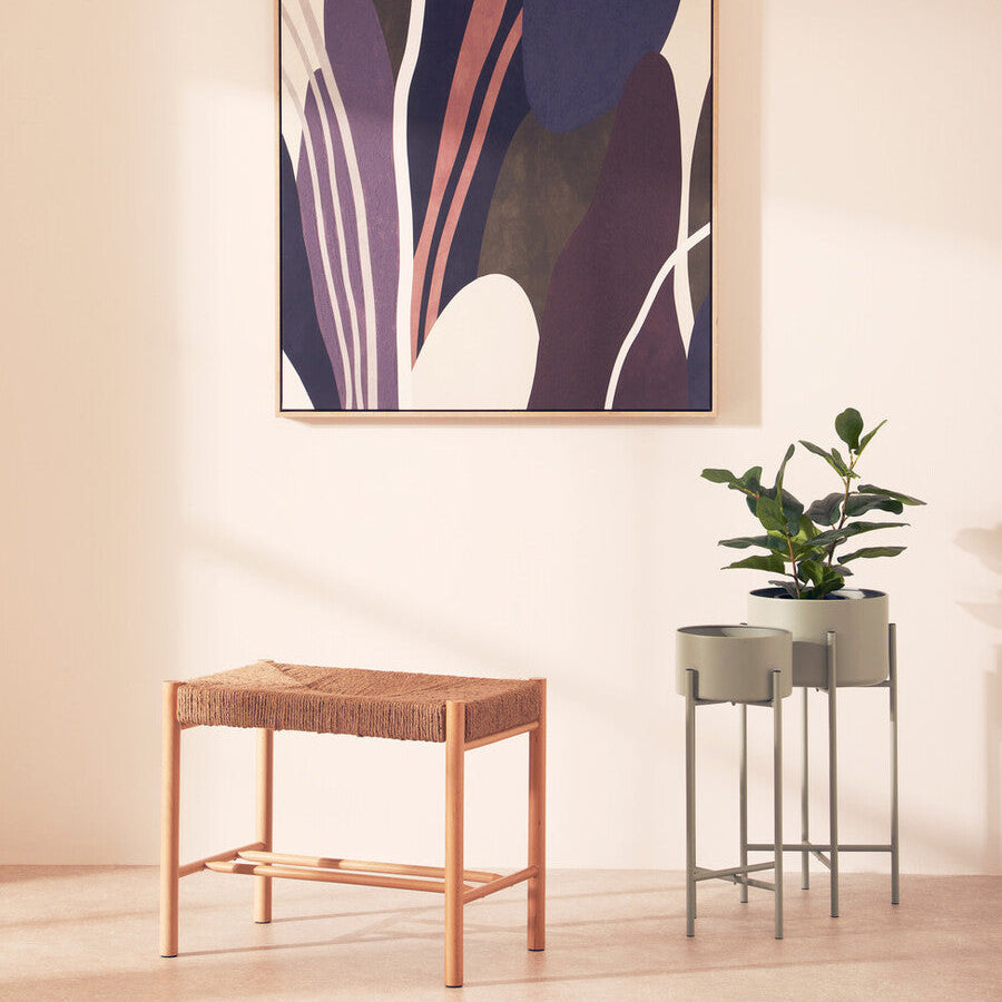 Trosa Small Green Floor Standing Planter