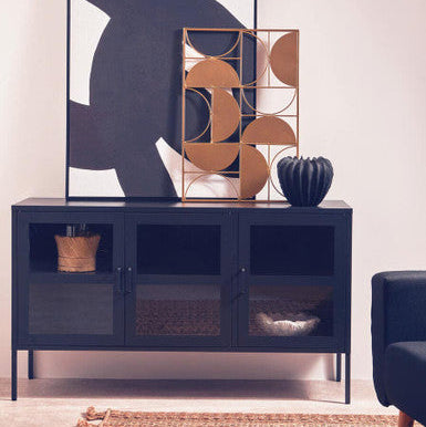 Black Textured Vase | Broc
