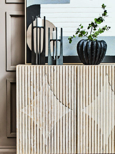 Black Textured Vase | Broc