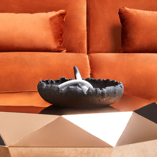 Black Textured Bowl | Broc