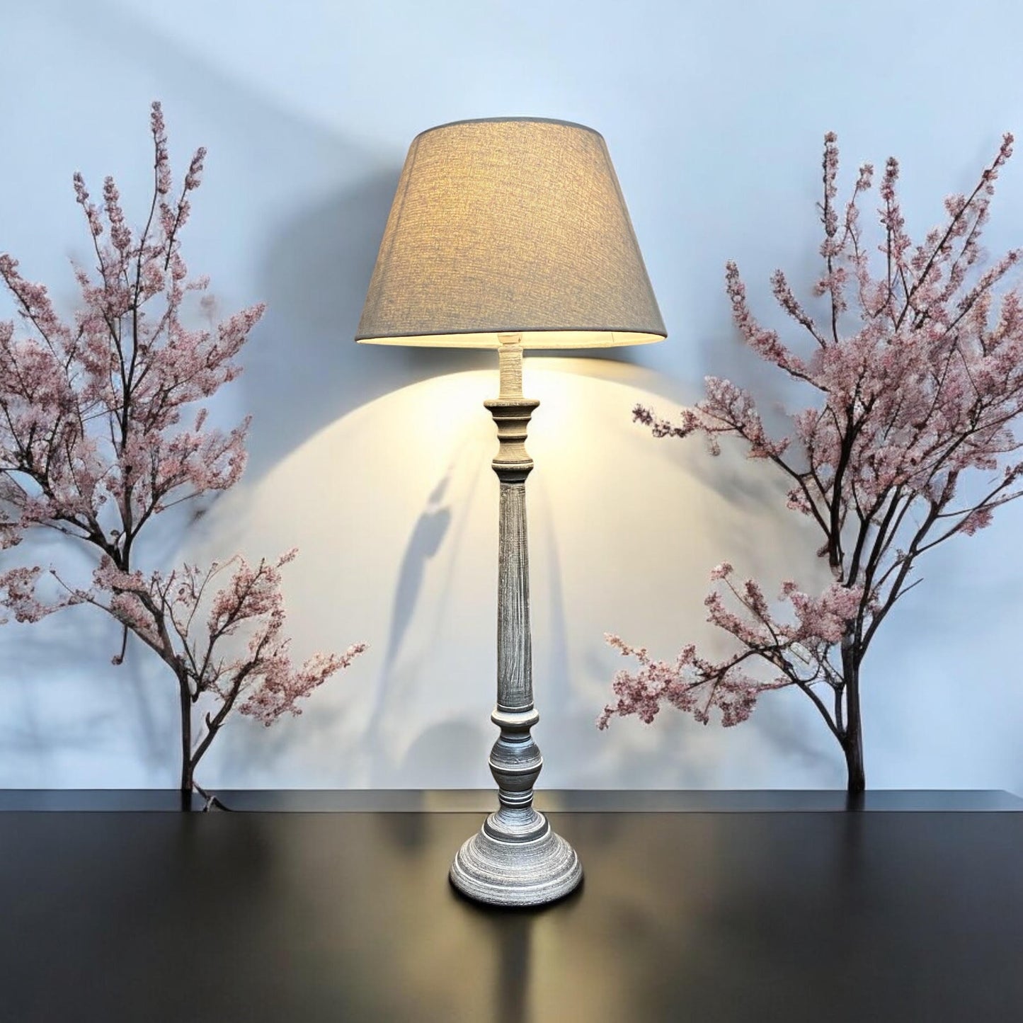 60CM TRADITIONAL LAMP AND SHADE