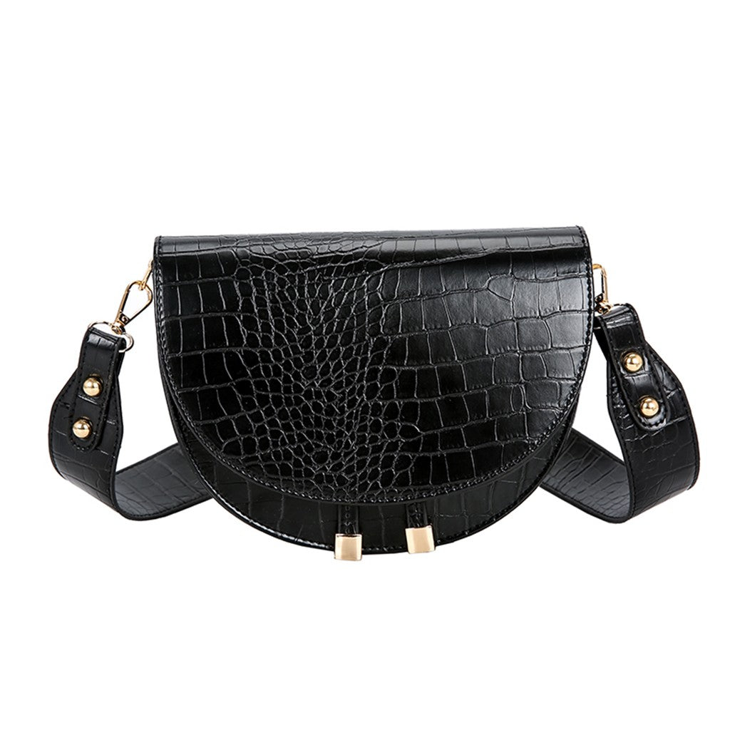 Fashionable wild round bag