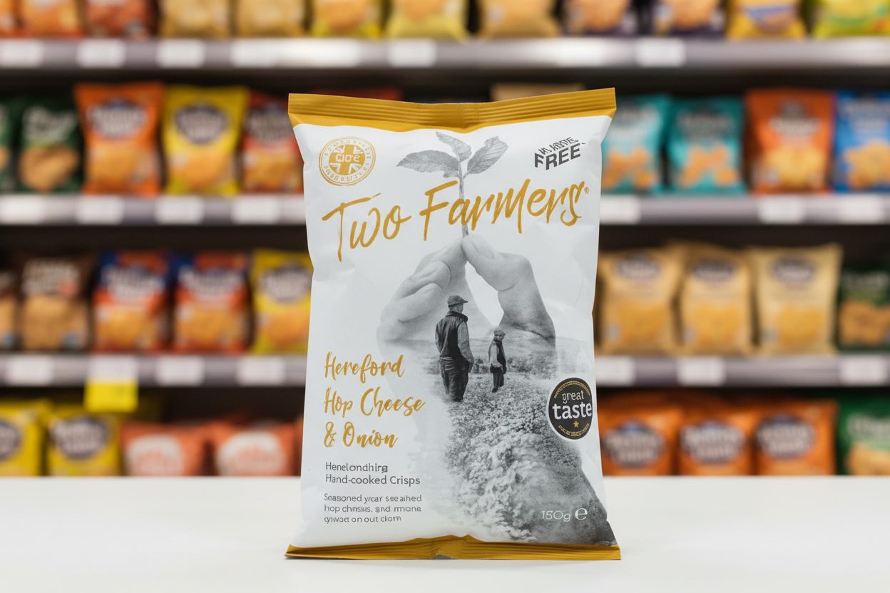 12 x Two Farmers Hereford Hop Cheese & Onion - 150g