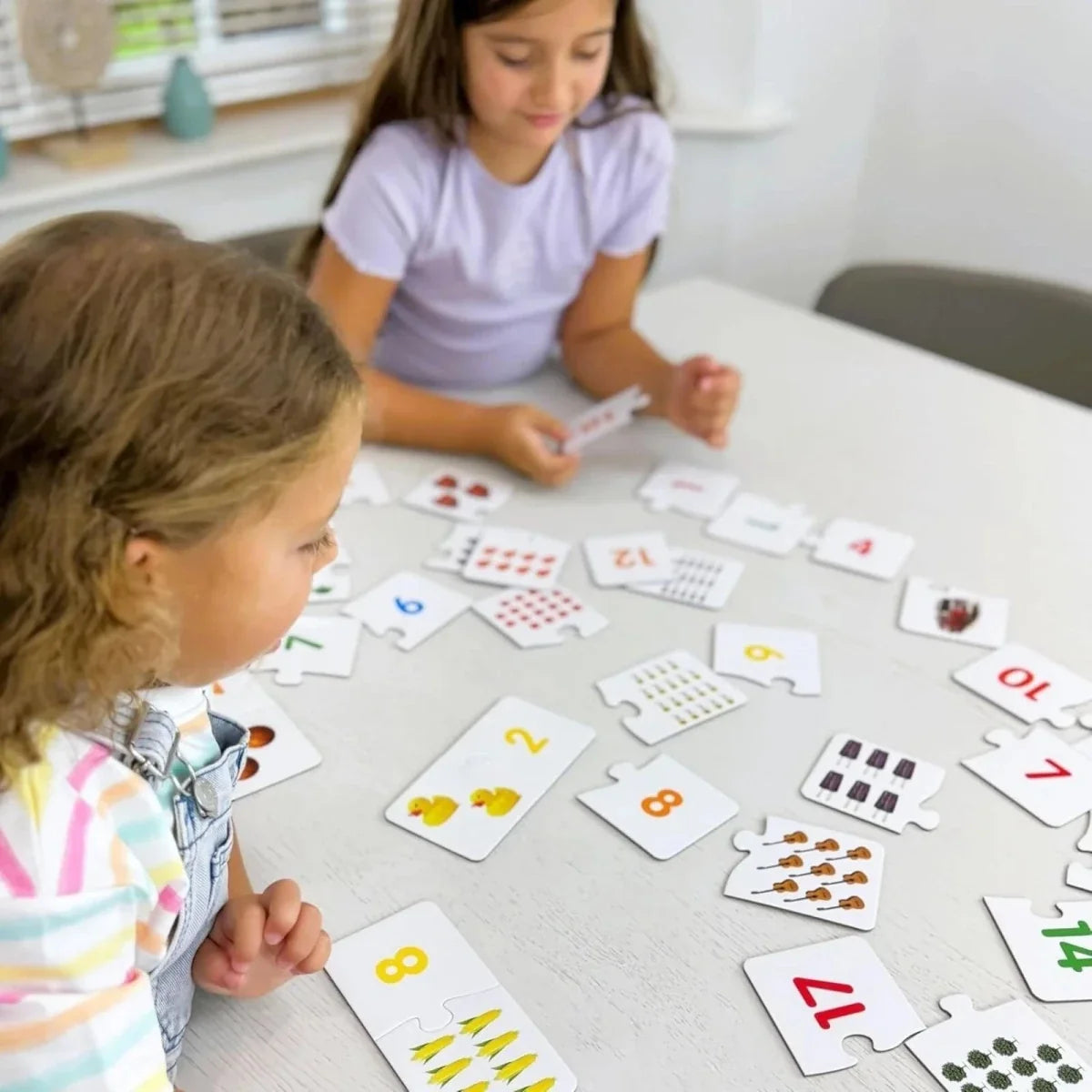 Match it! Counting Puzzle Cards