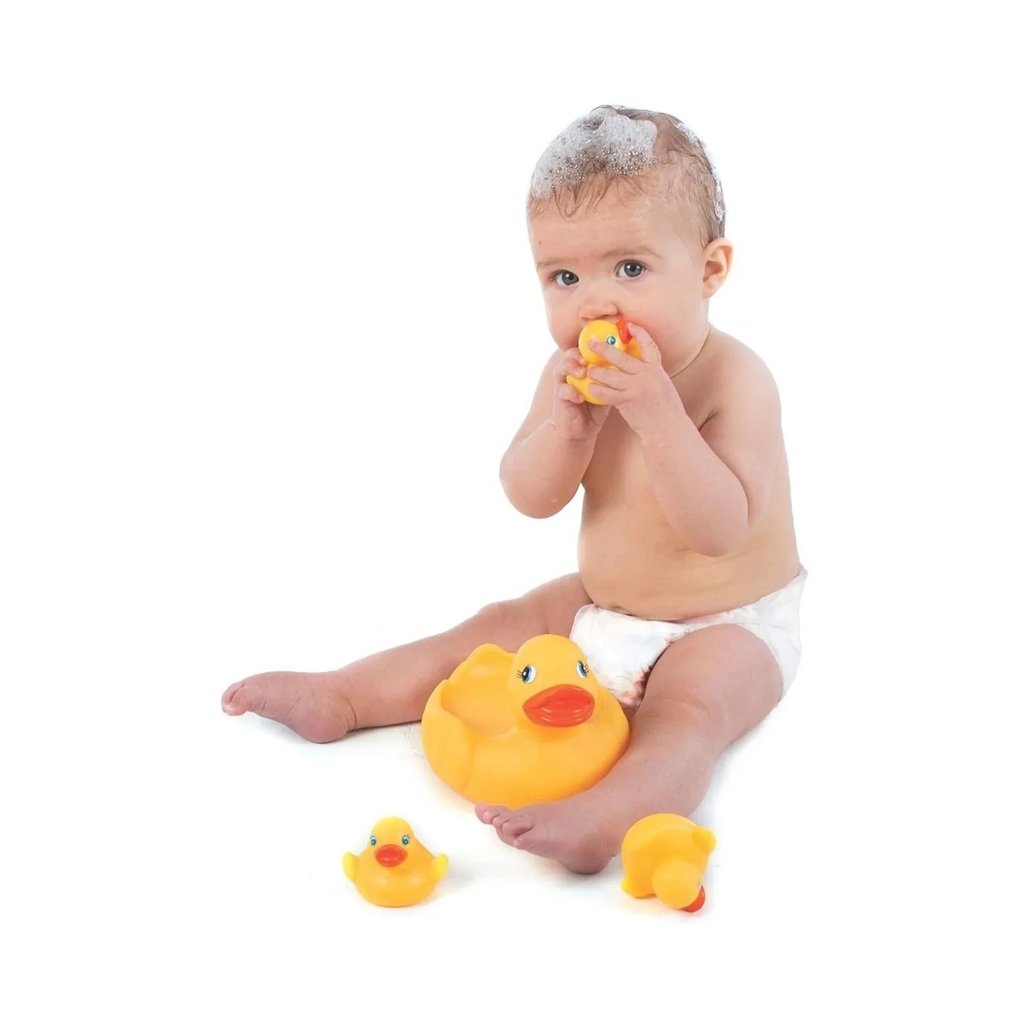 PlayGro Bath Duckie Family Pack of 4