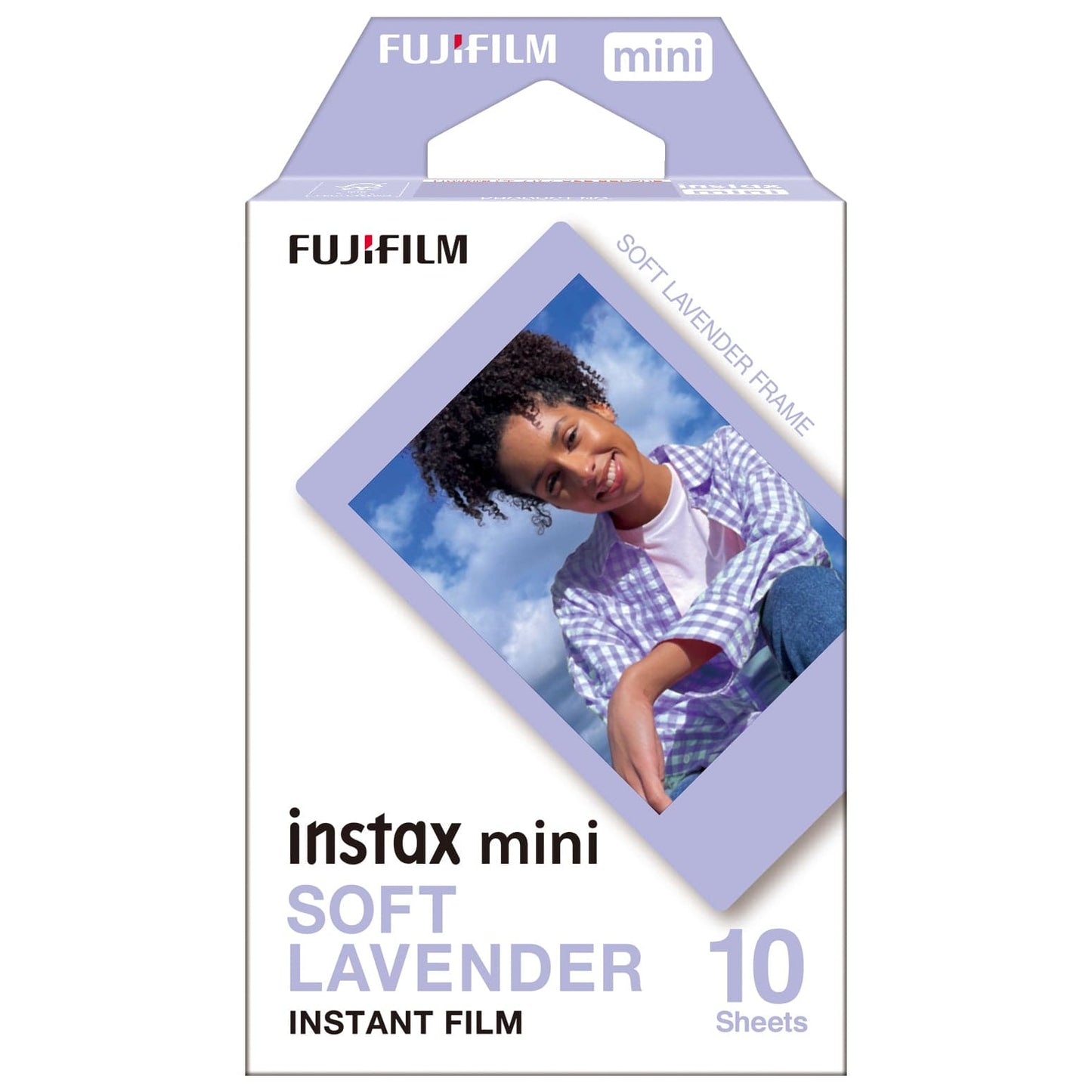 Fujifilm Instax Mini Instant Photo Film - Soft Lavender