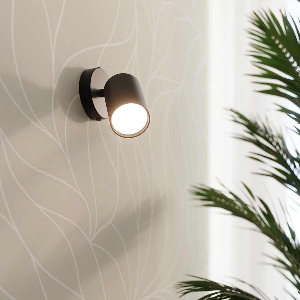 Ceiling lamp steel Lemmi minimalistic Design GU10