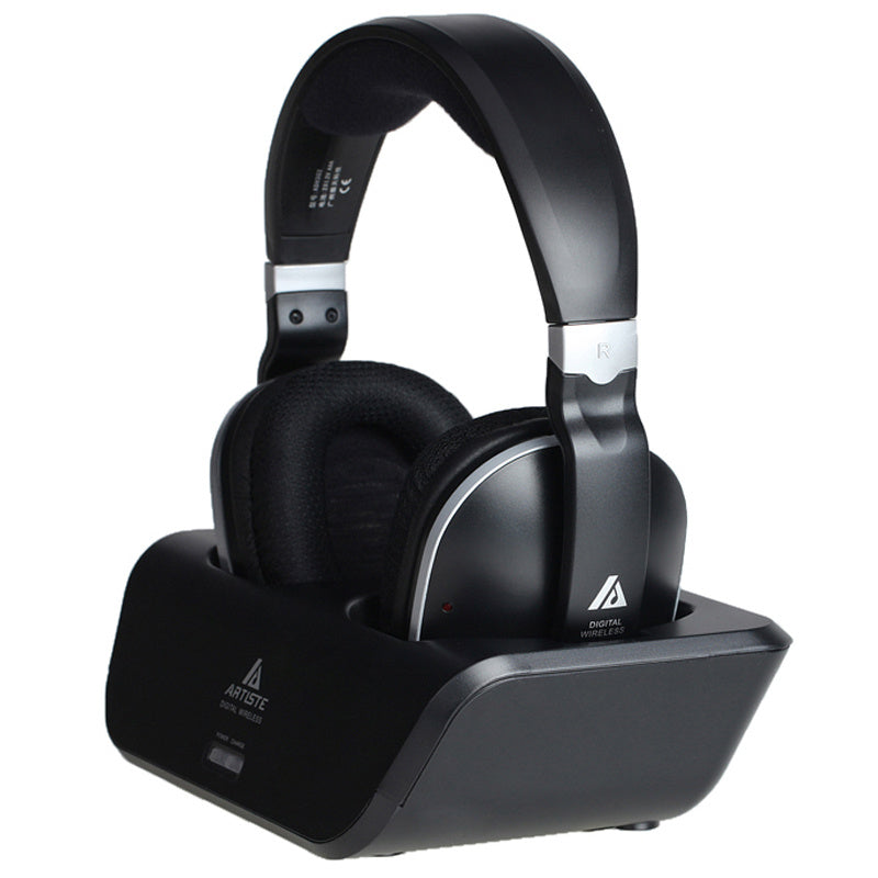Wireless TV Headphones - Premium Over-Ear Bass Headphones for Home Entertainment | Michan Direct