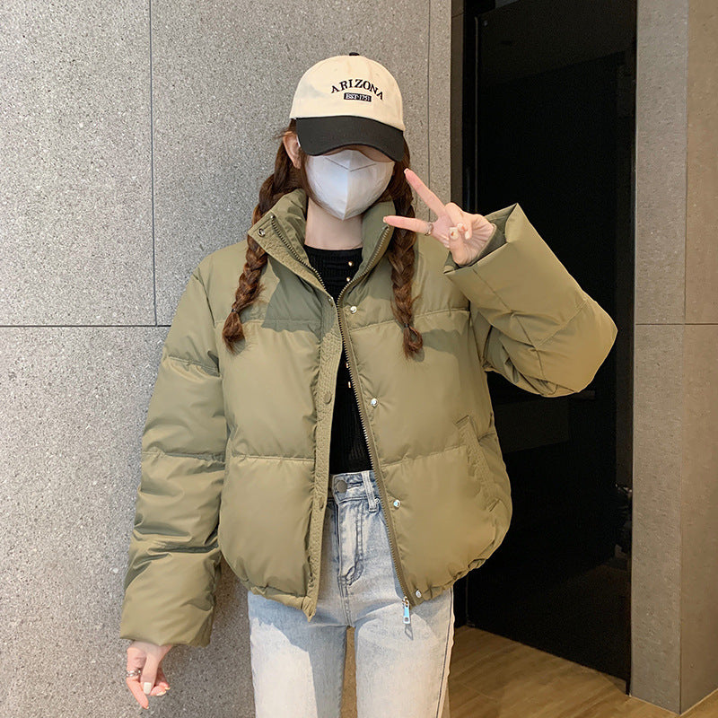 Men's Fashionable Padded Short Cotton Jacket