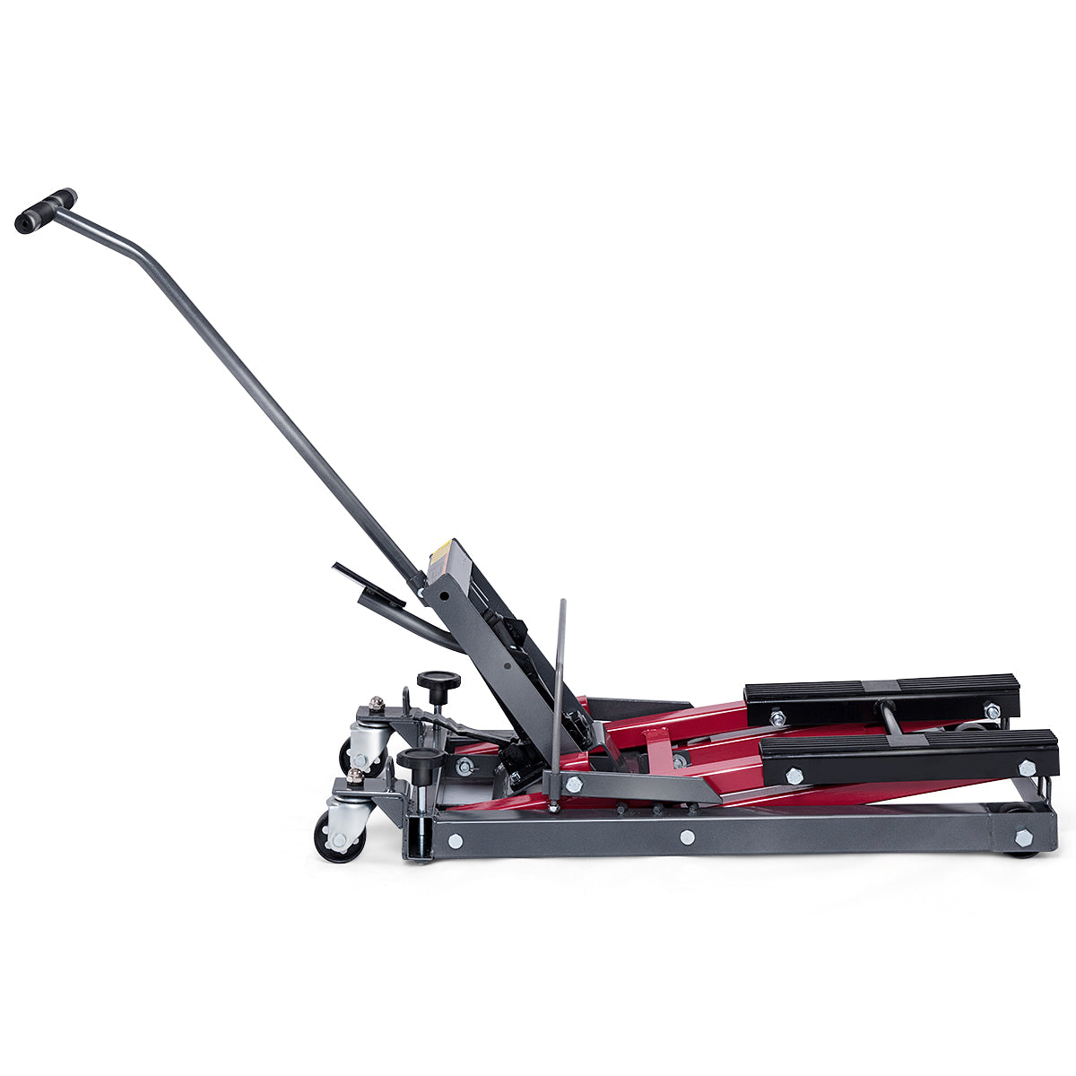 1500 LBS Hydraulic Motorcycle ATV Jack Lift Hoist Jacks Repair Bike Auto Hoists-Black