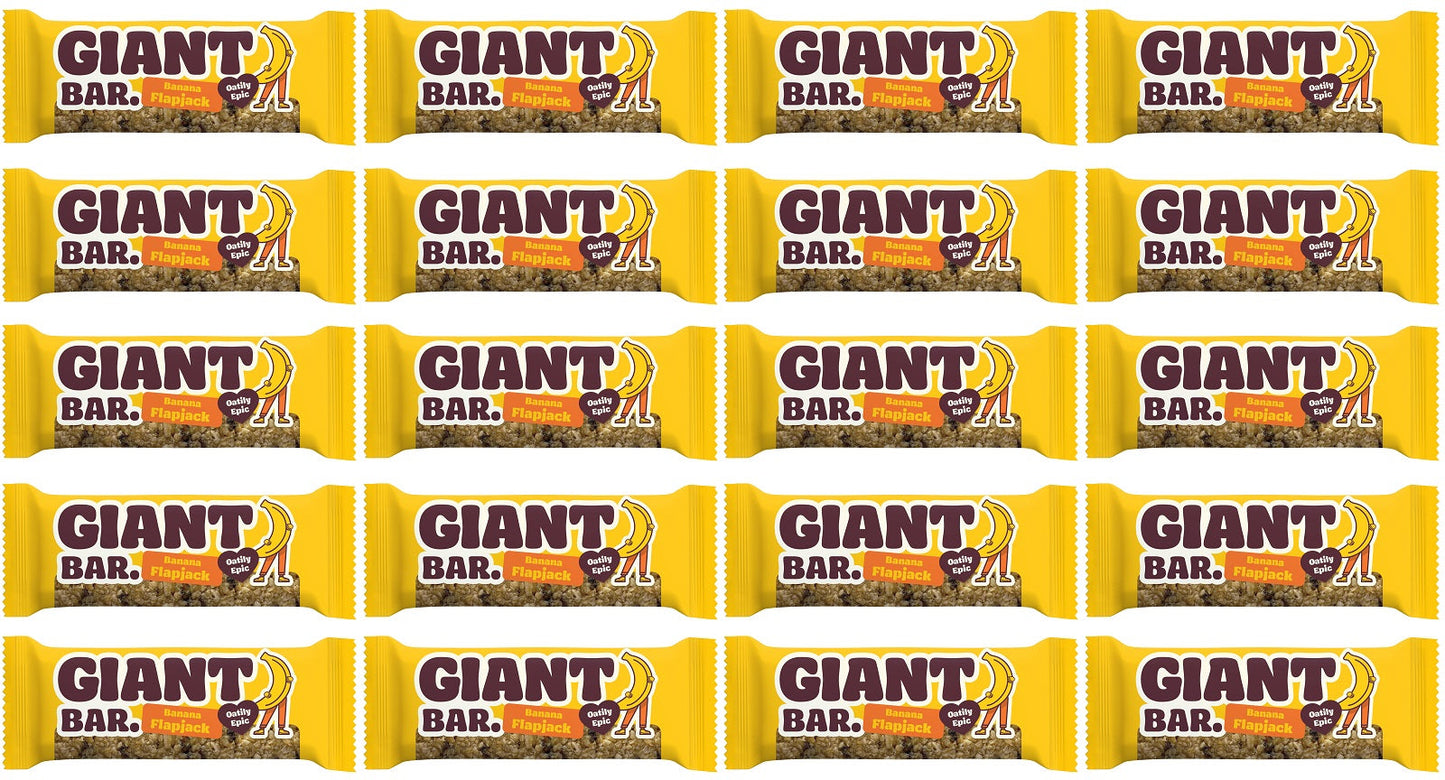 20 x Giant Bar Banana - 90g