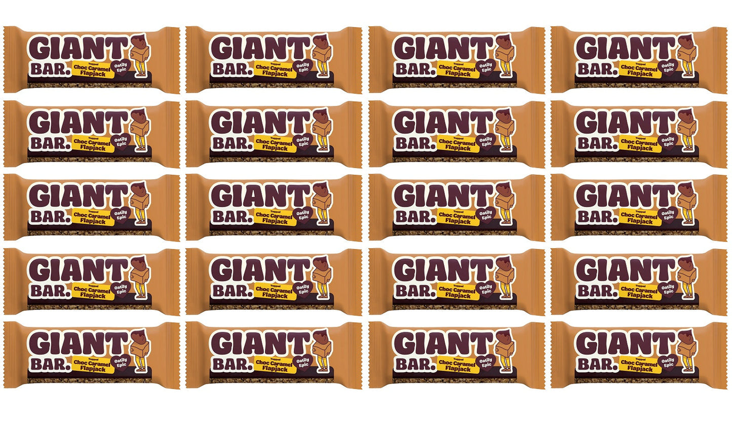 20 x Giant Bar Choc Caramel - 100g